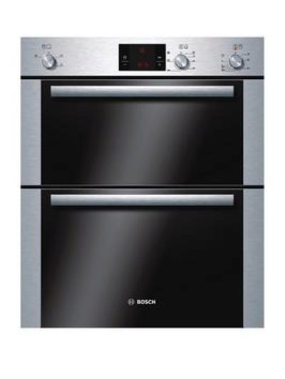 Bosch Hbn13B251B Classixx 60Cm Built-Under Double Hot Air Oven - Brushed Steel